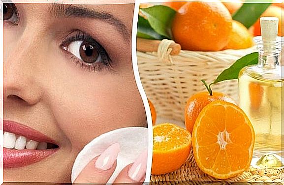 How to make an orange lotion to close enlarged pores