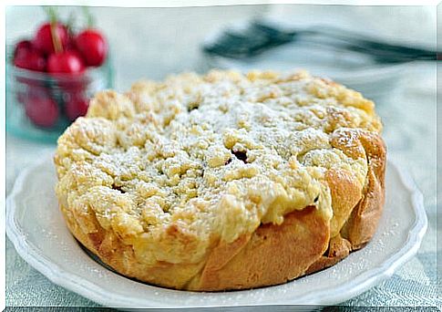 coffee cake with streusel