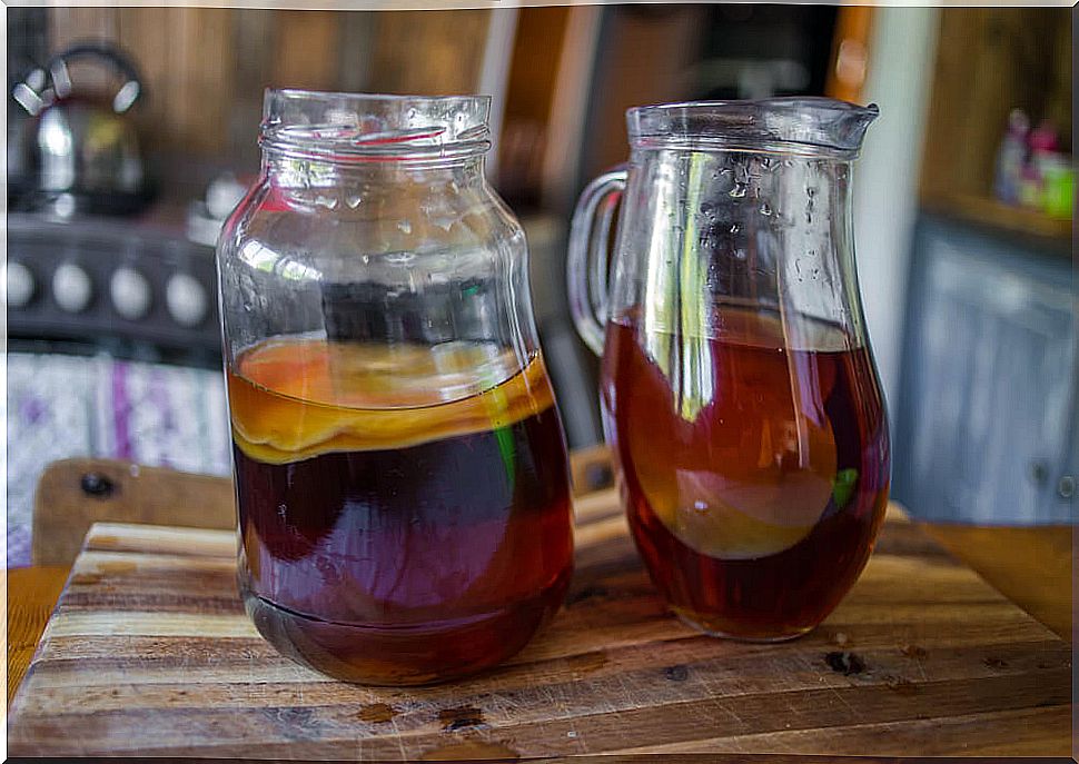 Kombucha tea