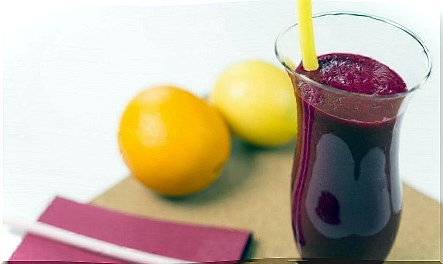 Beet smoothie for cholesterol