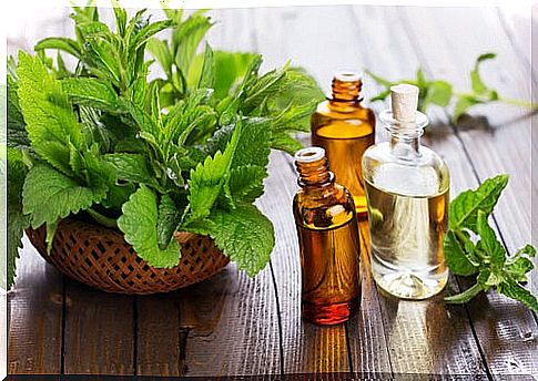 Peppermint essential oil