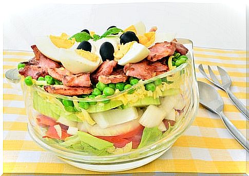 seven layer salad