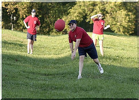 people played ball, exercise is good for hemorrhoids